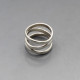 Silver Twist Ring