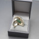 Chalcedony and Silver Ring