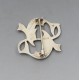Geoffrey Bellamy for Ivan Tarratt Dolphins Brooch