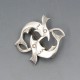 Geoffrey Bellamy for Ivan Tarratt Dolphins Brooch