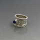 Doug Paulus Silver and Lapis Lazuli Ring
