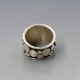 Modernist Decorative Silver Ring