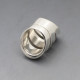 Chunky Silver Statement Ring 