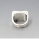 Vintage RELO Designer Silver Ring