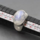 Vintage Chunky Moonstone Silver Ring 