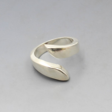 Silver Twist Ring