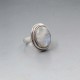 Vintage Moonstone Silver Ring