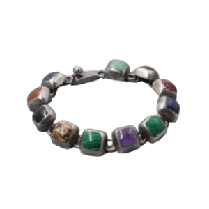 Mexican multi gem bracelet