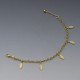 Gold Vermeil Leaves Bracelet