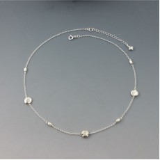 Comet Station Necklace in Sterling Silver