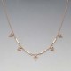Art Deco Rose Gold Necklace