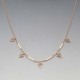 Art Deco Rose Gold Necklace