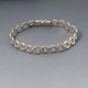 JW  Sterling Silver Link Bracelet