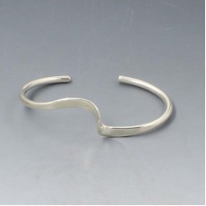 Modernist Mexico Silver Bangle