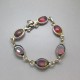 Sarah Coventry Harmony Art Glass Rainbow Bracelet