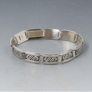 Scandinavian 830 Silver Bracelet