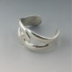 Rubi Ramirez Mexico  Silver Cuff Bangle