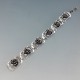  Sterling Silver Roses Bracelet