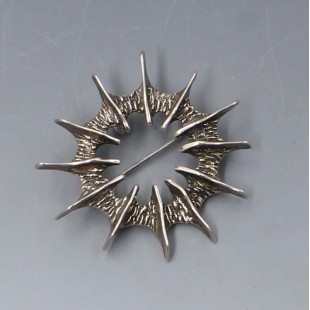 Studio Else and Paul Sterling Silver Brooch