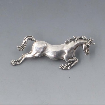 Tonie Taylor George Tarratt Silver Horse Brooch