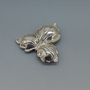 DANECRAFT Sterling Silver Floral Brooch