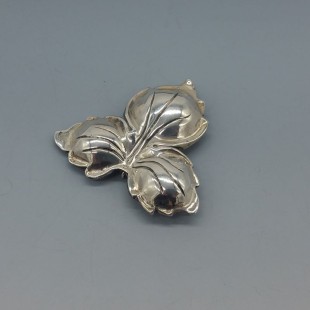  DANECRAFT Sterling Silver Floral Brooch