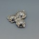  DANECRAFT Sterling Silver Floral Brooch