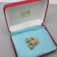 Swarovski Savvy Cat Brooch and Box