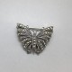 Silver and Marquisite Butterfly Brooch