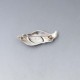 Silver Art Deco Style Brooch