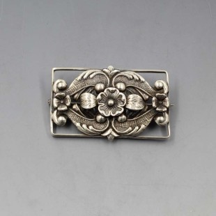 Scandinavian Sterling Silver Brooch