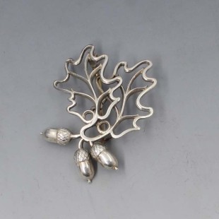 Anton Michelsen Acorns Brooch