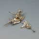  JUHLS Norway Silver "Tundra" Modernist Brooch
