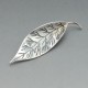 David Andersen Norway Silver Leaf Brooch