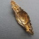  Diamante crystal gold tone brooch