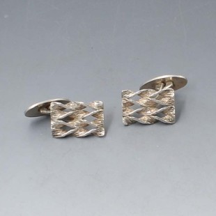 Herman Siersball Silver Cufflinks