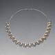 Silver Modernist Choker Style Necklace