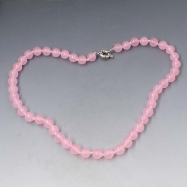 Rose Quartz Beads Necklace