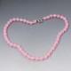 Rose Quartz Beads Necklace 