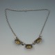  Citrine and Silver Necklace attributed to Bernard Instone