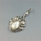 Rasmus Halvorsen Art Nouveau Pearl Pendant