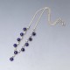 Blue Lapis Lazuli and Silver Necklace