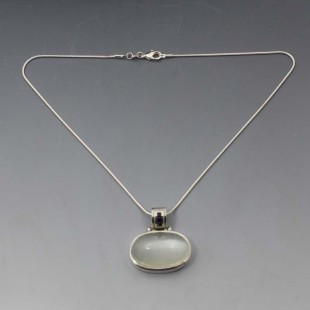 Sapphire and Moonstone Necklace