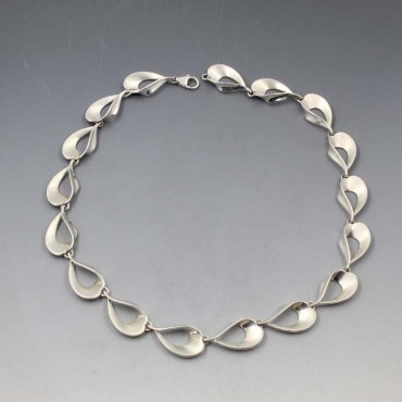 Jens J Aagard Silver Necklace