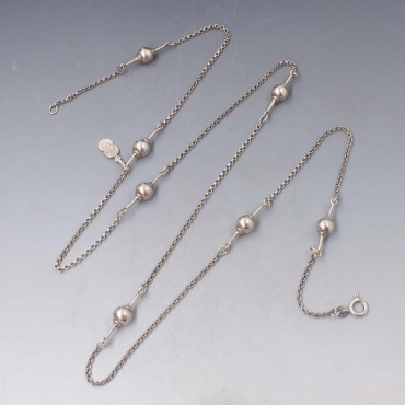 Uno A Erre Sterling Silver Necklace