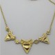 Attwood and Sawyer Clear Crystal Bows Necklace