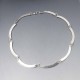 Italian Smooth Sterling Silver Necklace