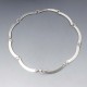 Italian Smooth Sterling Silver Necklace