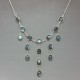 Beautiful Labradorite Multi Drop Necklace