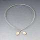 Horsens Solvvarefabrik , Denmark, Silver Torque Necklace